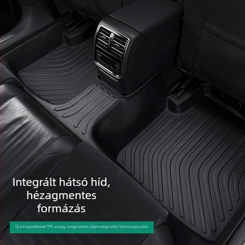 Toyota Hilux / Revo / Vigo / Rocco gumírozott padlólapok, univerzális illeszkedés, logónyomtatás elérhető, testreszabás