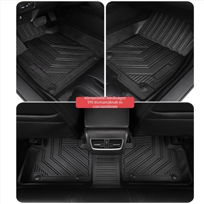 Toyota Probox gumírozott padlómat – latex talpbetétek, csomagtartó matrac logóval, testreszabható