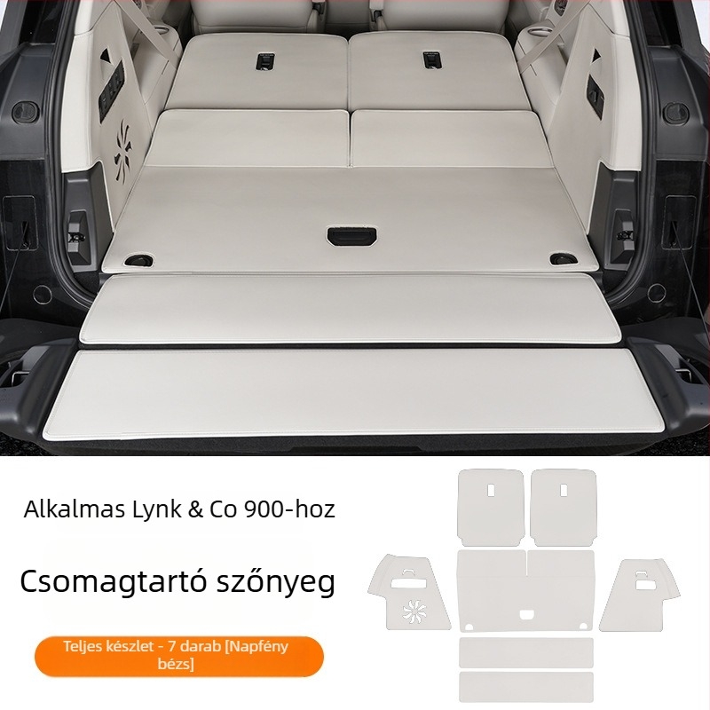 Bőr csomagtartó matrac Lynk & Co 900-hoz – teljes lefedettség, autódekorációs kiegészítő