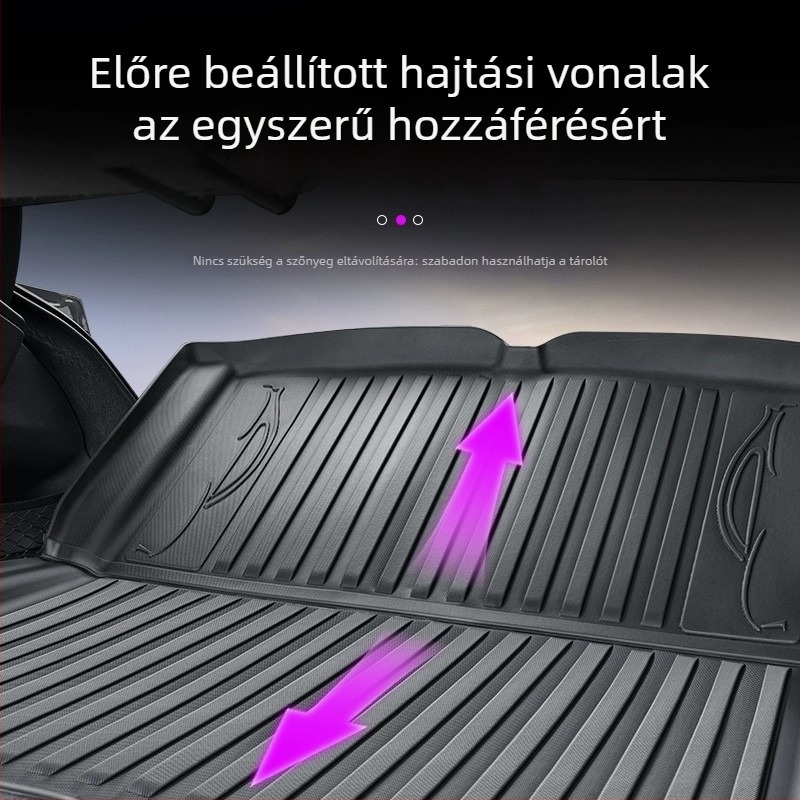Xiaomi SU7 csomagtér-matrac – egyrészes PVC, teljes lefedettség, vízálló és kopásálló