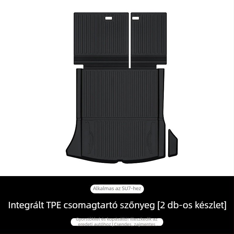 Xiaomi SU7 csomagtér-matrac – egyrészes PVC, teljes lefedettség, vízálló és kopásálló