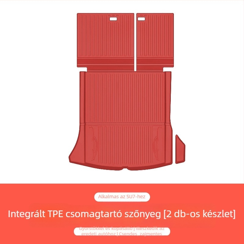 Xiaomi SU7 csomagtér-matrac – egyrészes PVC, teljes lefedettség, vízálló és kopásálló