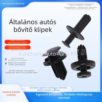 Autóipari műanyag bővítőcsavar-klipsz — modell Universal; anyag: műanyag; kompatibilitás: univerzális; márka: Other