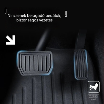 Tesla Model Y-hez tervezett padlómatracok – 3D TPE injekciós formázás, egész éves használatra
