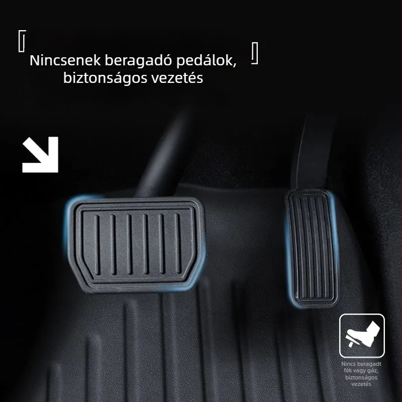 Tesla Model Y-hez tervezett padlómatracok – 3D TPE injekciós formázás, egész éves használatra