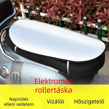Elektromos robogó ülésvédő buborékos alumíniumfóliaréteggel, vízálló, egész éves napsugár elleni védelem