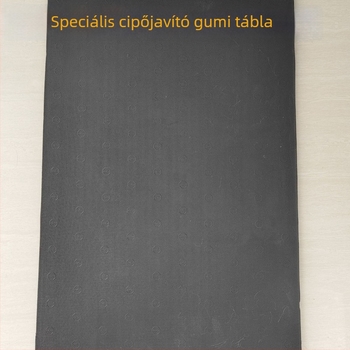 Gumi saroklemez — kopásálló, csúszásmentes, rugalmas, csendes; alkalmas bőr cipőkhöz, szandálokhoz, mindennapi és téli lábbelikhez