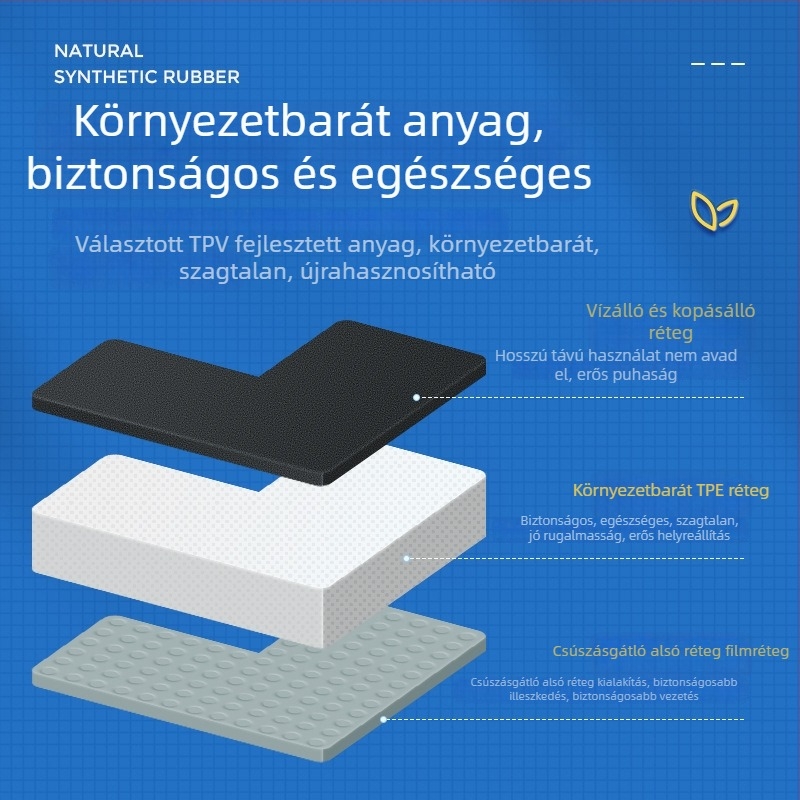 Ledao L60 TPE vízálló csomagtartó szőnyeg – hátsó belső módosításokhoz