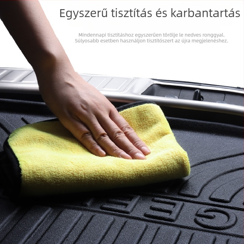 TPE csomagtartó szőnyeg Xiaopeng X9-hez, vízálló, csúszásmentes, kopásálló, belső bevonat