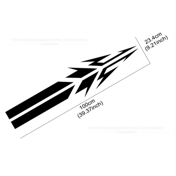 Autótesthez illő matrica – Car art-tól, ragasztó, testreszabható, minta 1