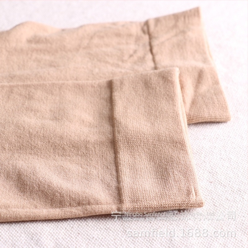 Kétujjas női nylon zokni, magas szárú, anti-frikció, 80–90% nylon, egynyeles kötés, 144 öltés, minden évszakra