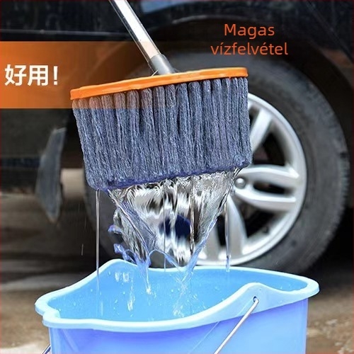 Autómosó kefe, rozsdamentes acél, márka Northern three joe