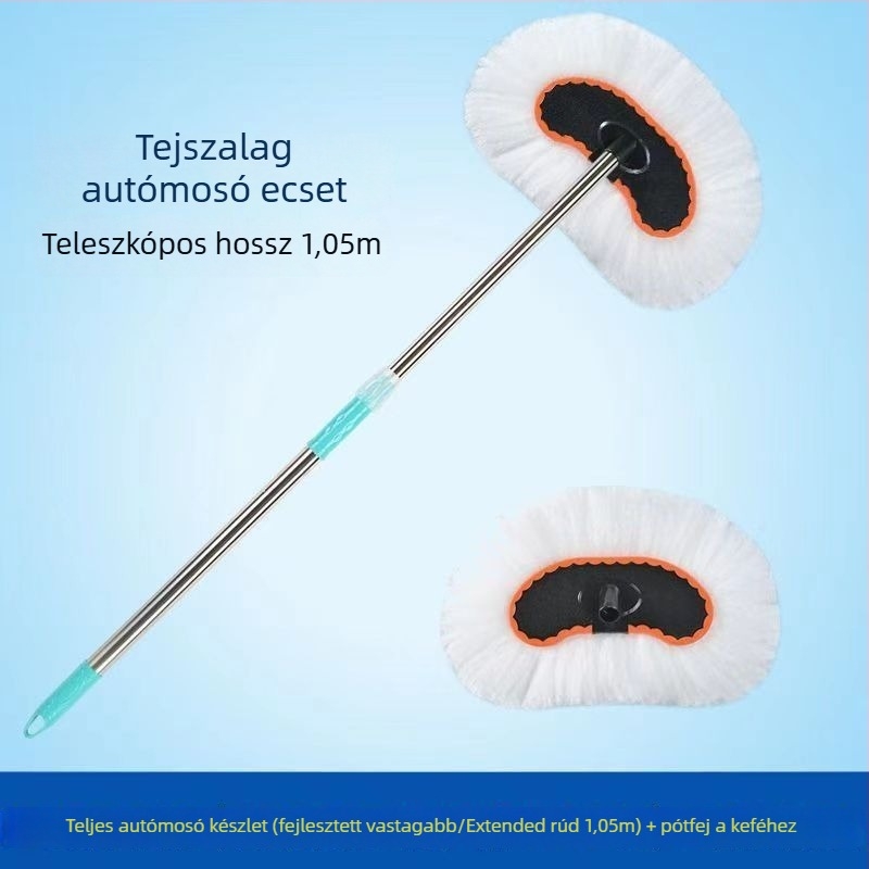 Autómosó kefe, rozsdamentes acél, márka Northern three joe