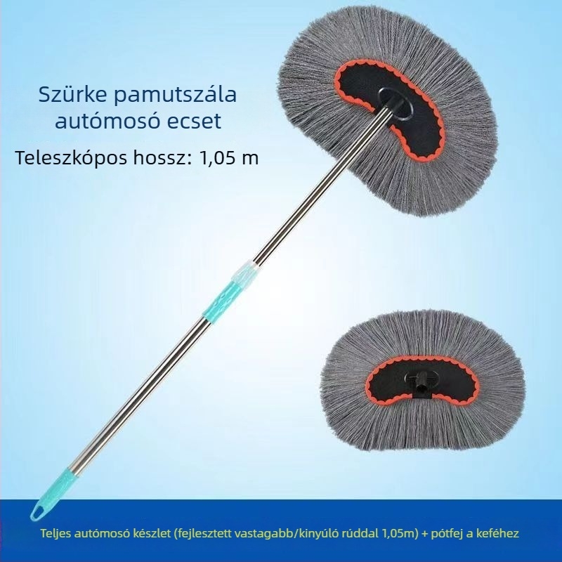 Autómosó kefe, rozsdamentes acél, márka Northern three joe