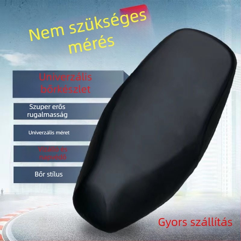 Üléshuzat elektromos kerékpárokhoz és motorkerékpárokhoz, PU anyag, minden évszakra, termékkód F0251, Count the Treasures márka