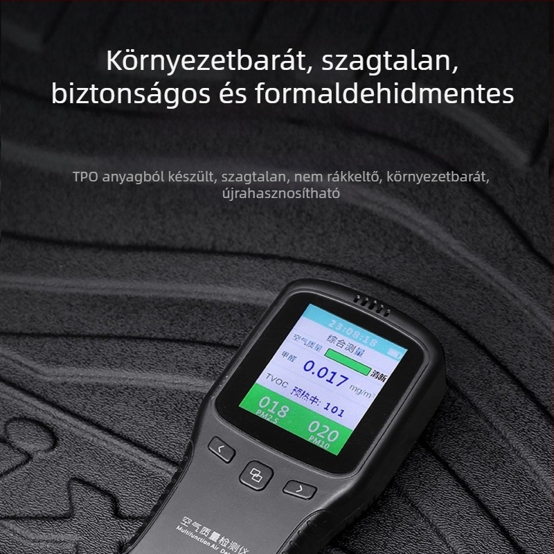 TPE csomagtartó szőnyeg Lantu Free+-hoz – kopásálló, tervrajz mellékelve