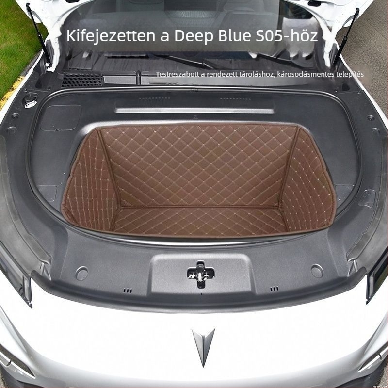 Changan Deep Blue S05 első csomagtartó szőnyege, előre rekesz és környező tároló szőnyeg, szennyeződésálló