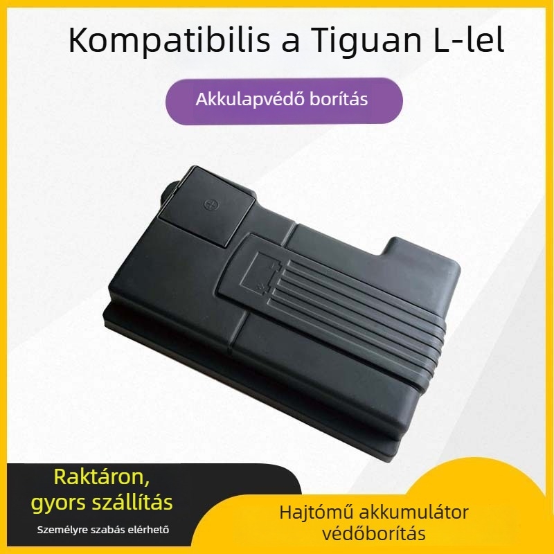 Tiguan L akkumulátorvédő fedél és motorvédő burkolat, ABS, modell 00107123, testreszabható feldolgozás