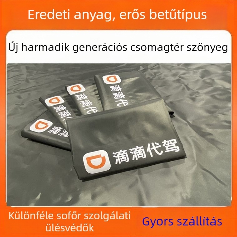 Öt üléses autósülésvédő, sík kialakítású, egész éves használatra, Spandex anyag
