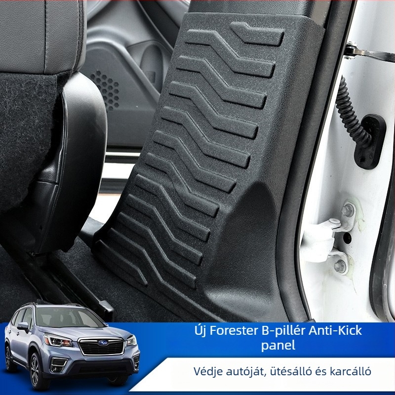Spire B-oszlopvédő párna Subaru Foresterhez – Szivárvány mintázat, Műanyag, Mágneses rögzítés, Típus: Egyéb