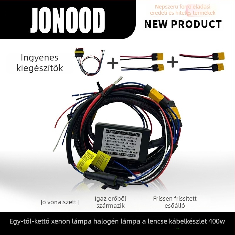 Jonood Autóvilágítási kábelkészlet 1–2 Xenon és Halogén fényekkel, AVSS autóipari szigetelőanyag, Tank 300 VinFast