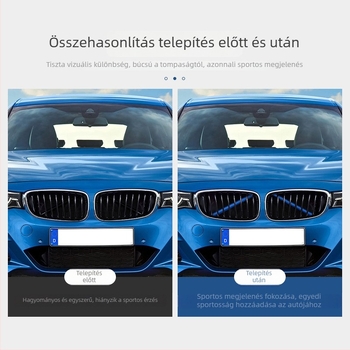 BMW 34567 sorozat X12345 autóalkatrészek – radiátorcső- és radiátorrács díszítő csík