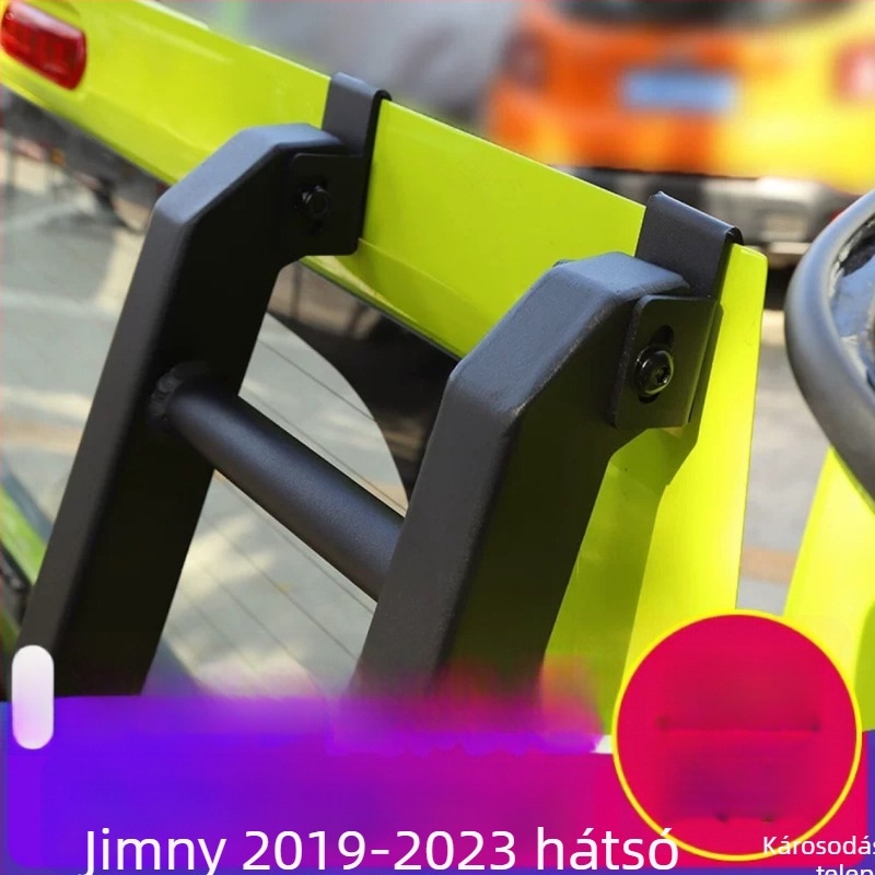 Jimny 2018–2025 hátsó ajtó létra módosító készlet — tetőpedál a hátsó ajtóhoz
