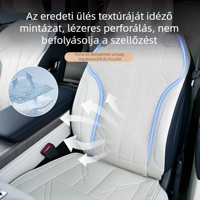 Zeekr 9X hátsó üléshuzat, univerzálisan illeszkedő, szellőző és lélegző, Nappa bőrből
