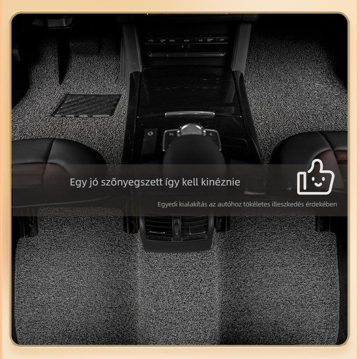 PVC autópadló szőnyegek, univerzális Audi A6L-hez, 20 mm vastagság, 10 kg tömeg