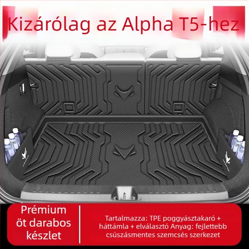 Csomagtartó matrica Jihu Alpha T5-hoz, TPE, vízálló, alsó réteg, 2024-es modell