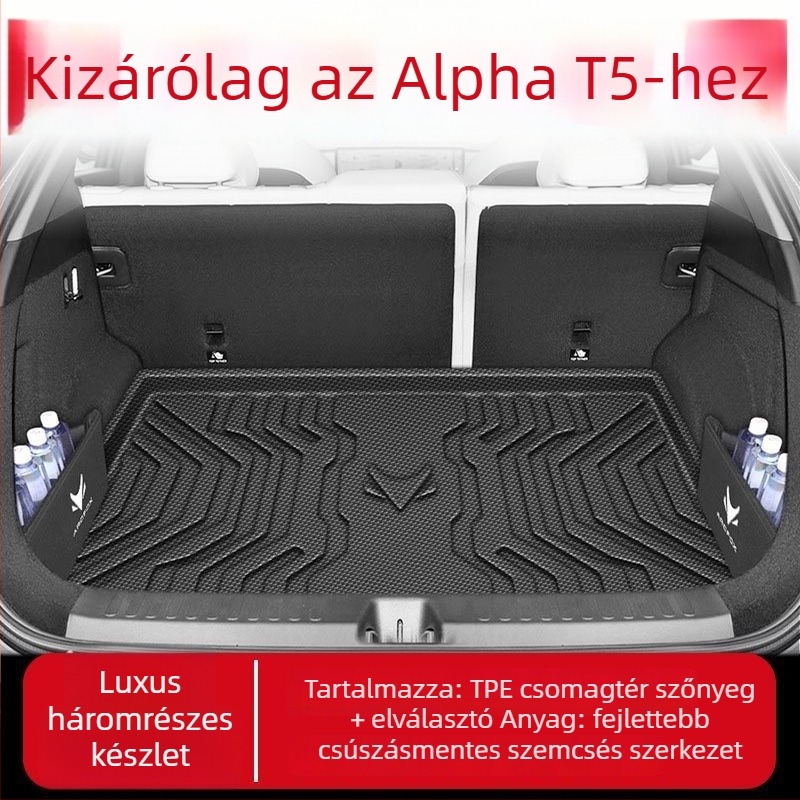 Csomagtartó matrica Jihu Alpha T5-hoz, TPE, vízálló, alsó réteg, 2024-es modell