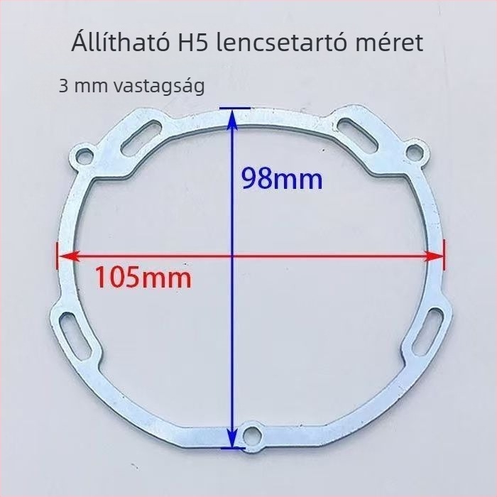 Univerzális tartó autómodifikációkhoz Hella kettős fényű lencsével