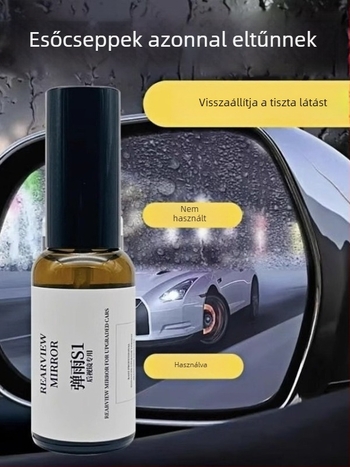 Hátsó visszapillantó tükör üvegre antifog spray, Rain Bullet No. 1, Modell 7326