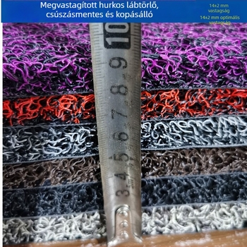 Autópadló szőnyeg, egy darabban a vezetői üléshez, Silk-Loop szegéllyel