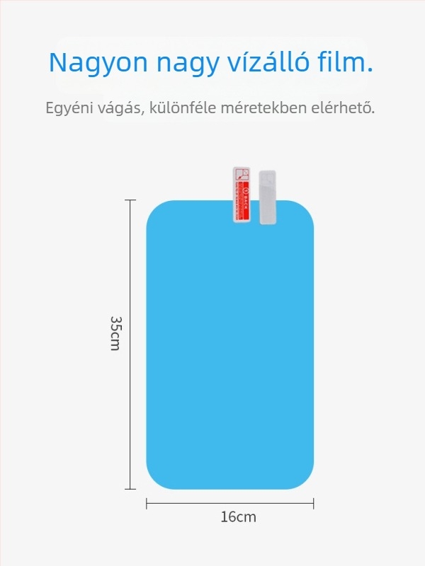 Teherautó esővédő fólia | PET anyag, téglalap alakú kialakítás, modell Rainproof film