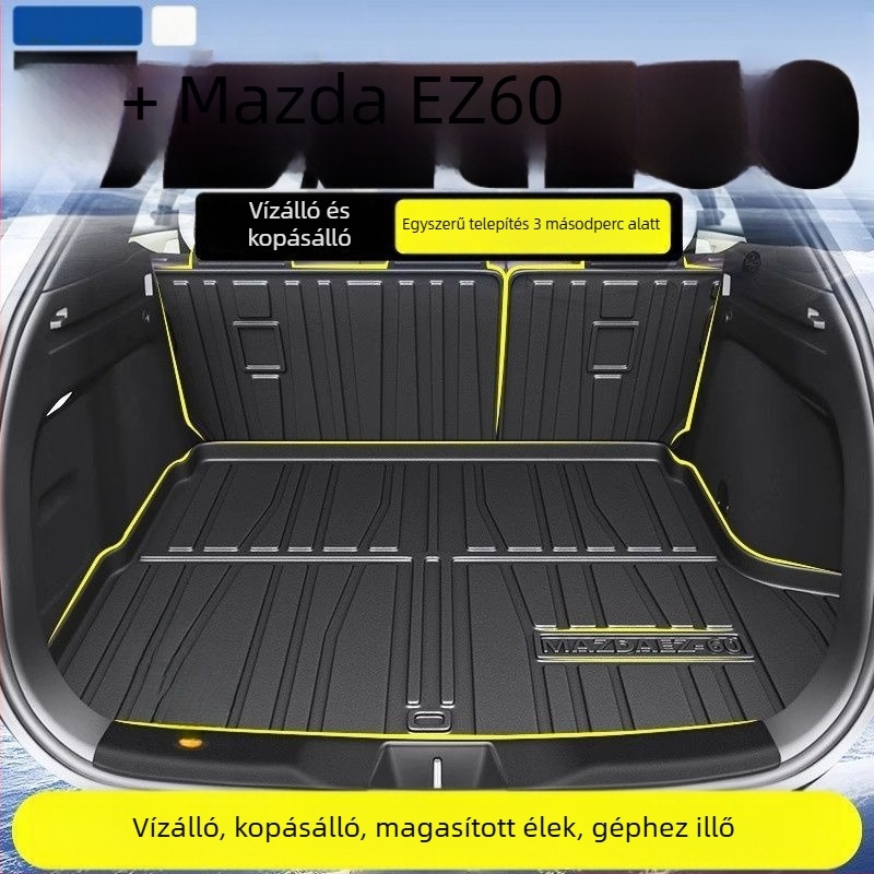 EZ60 csomagtartó matrac hátul módosítási kiegészítőkkel, TPE anyag, pontos illeszkedés