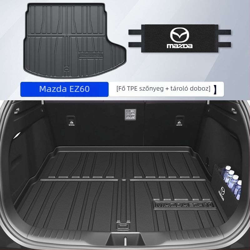 EZ60 csomagtartó matrac hátul módosítási kiegészítőkkel, TPE anyag, pontos illeszkedés