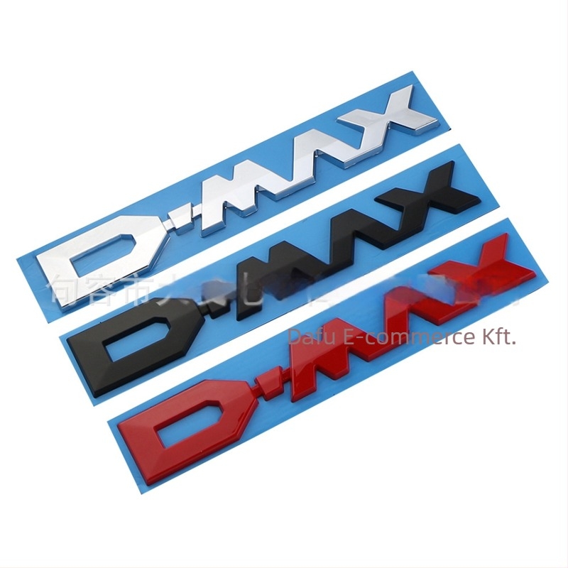 3D hátsó jelvény Isuzu DMAX-hez – ABS eredeti anyag, OEM