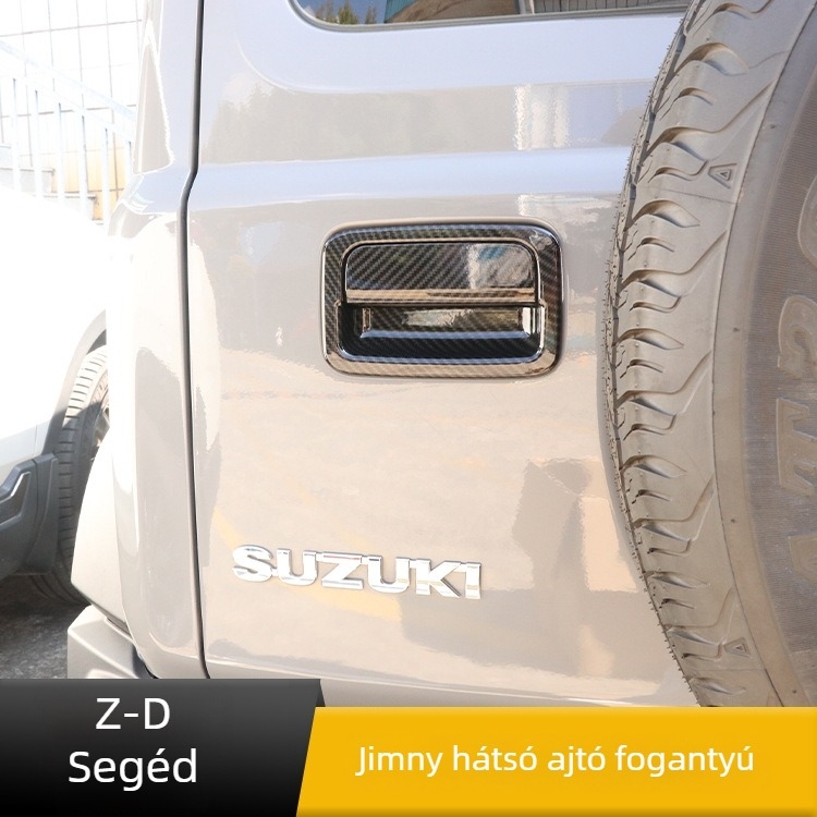 Jimny 2019–2021 ajtókilincs burkolat módosító alkatrész — ajtókilincs külső dísz, testreszabás elérhető, márka Helpful Way