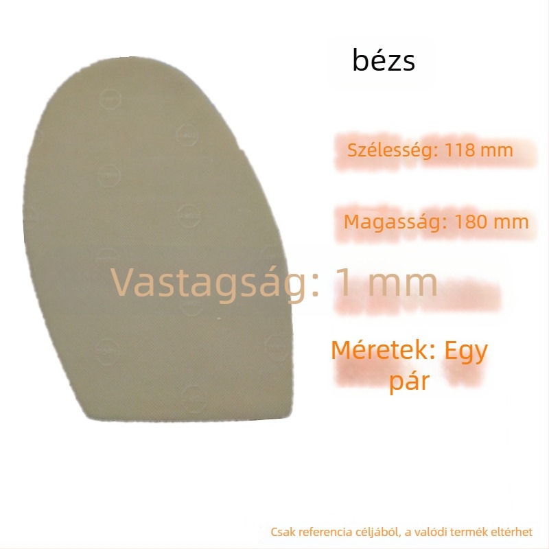 Elülső talptalp kopásálló gumiból, modell topy1.2, uniszex, minden szezonban használható