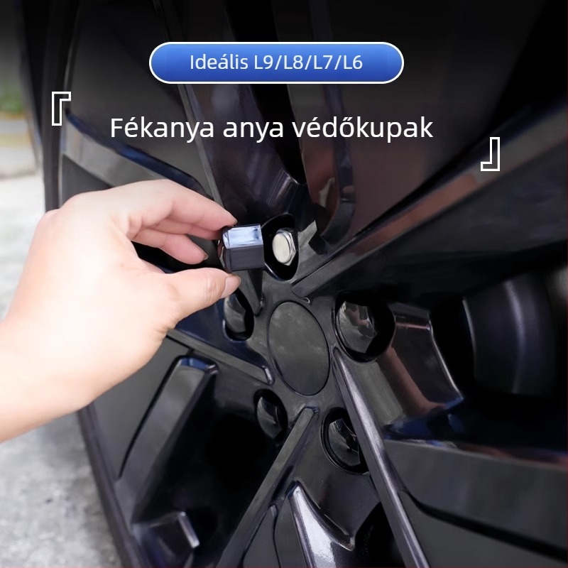 Csavaranya sapka Ideal L6L7L8L9 kerékagyhoz (Modell: Ideal L6L7L8L9; Anyag: ABS; Eredet: Guangdong; Feldolgozás és testreszabás: Nincs; Logó nyomtatás: Nincs)