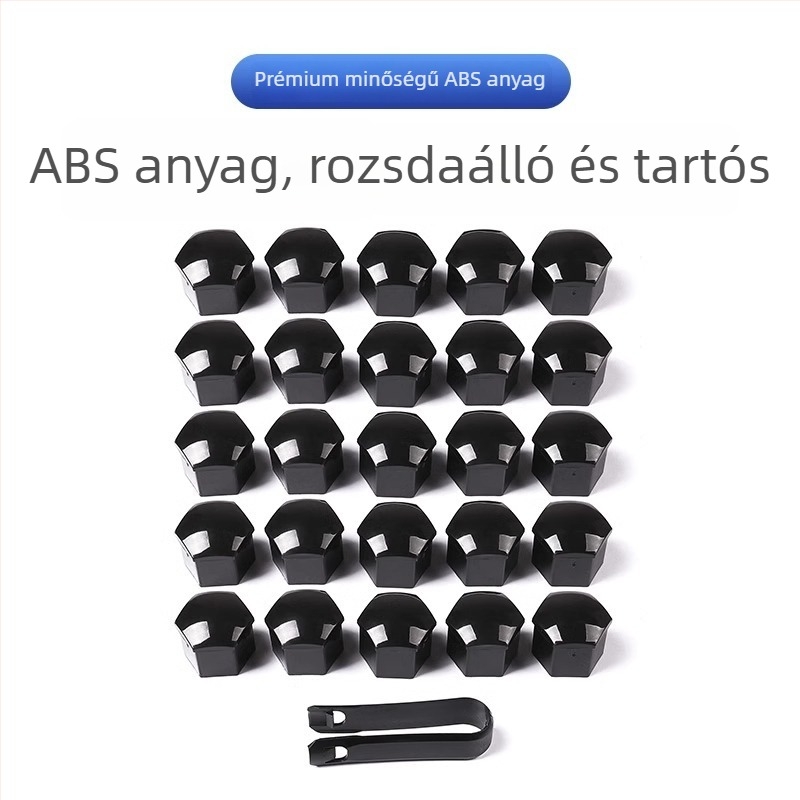 Csavaranya sapka Ideal L6L7L8L9 kerékagyhoz (Modell: Ideal L6L7L8L9; Anyag: ABS; Eredet: Guangdong; Feldolgozás és testreszabás: Nincs; Logó nyomtatás: Nincs)