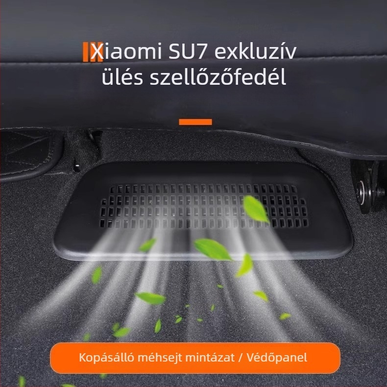 Xiaomi Su7 ülés alatti levegőnyílás védőburkolata – ABS • Modell: Xiaomi Su7 • Testreszabás: Igen