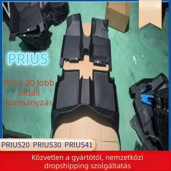 TPE lábbetét Priushoz – teljes sorozat, kopásálló, vastagított oldalakkal, egy darabból álló integrált kialakítás, környezetbarát anyag
