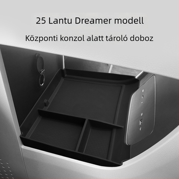 Szilikonból készült központi konzol tároló doboz Lantu Dreamerhez – vízálló autó tároló