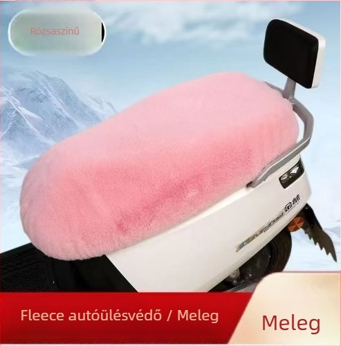 Elektromos jármű ülésvédő fleece béléssel és pamut töltéssel, téli meleg, Friendly márka
