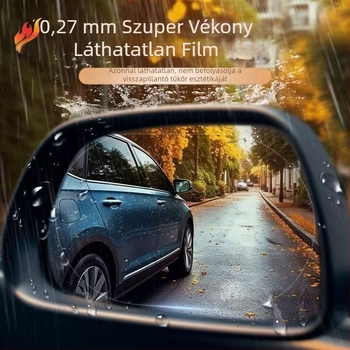 Mo yun Autó hátsó nézet tükrének – esővédő fólia a tükörhöz, páramentesítő, vízálló, univerzális
