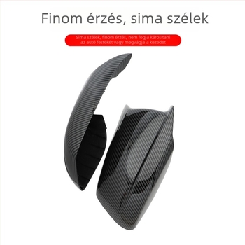 CDCP BMW F10 11-13 hátsó tükrö burkolat, ABS, karbon textúra