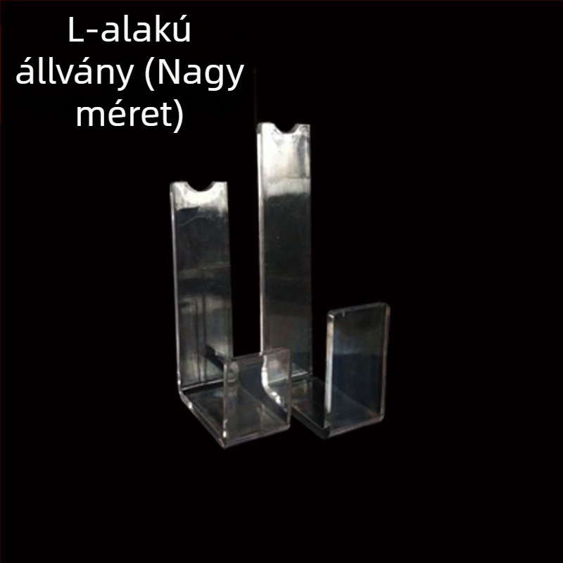 Akril cipőbemutató állvány, átlátszó, mozgatható, több mint 10 szint, Shuobeidi márka