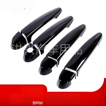 BMW ajtókilincs húzórúd - ABS, szénszálas mintázat, Hongxing, kompatibilis a 1/2/3/4/5/6 sorozattal és X1/X3/X4/X5/X6